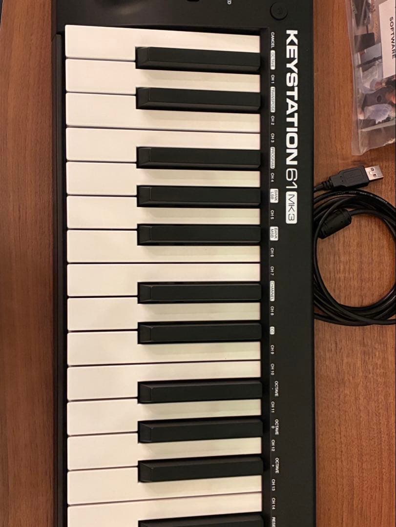 美品! M-AUDIO KEYSTATION 61 MK3 MIDIキーボード