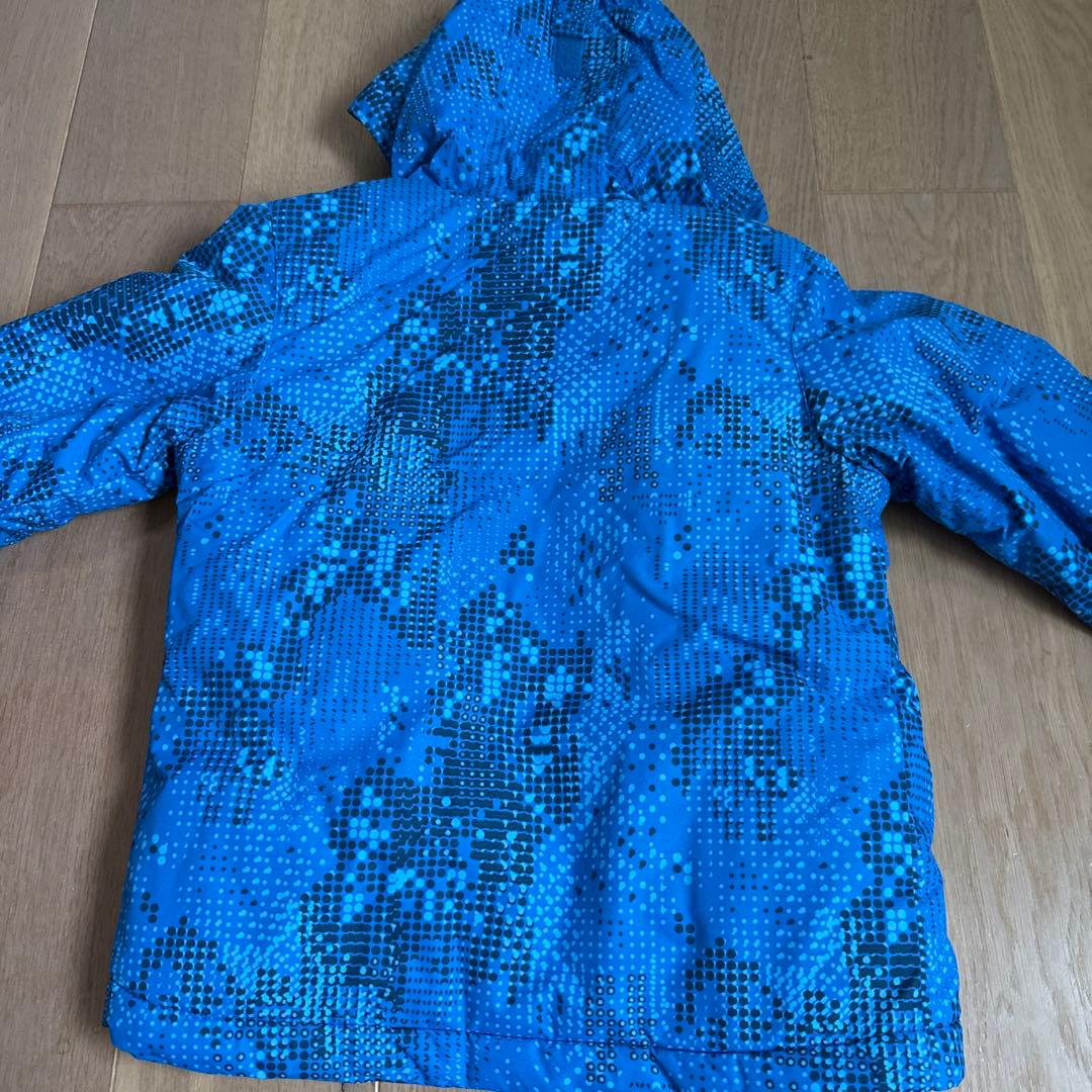 Columbia コロンビア　子ども用スノーウェア XS 青