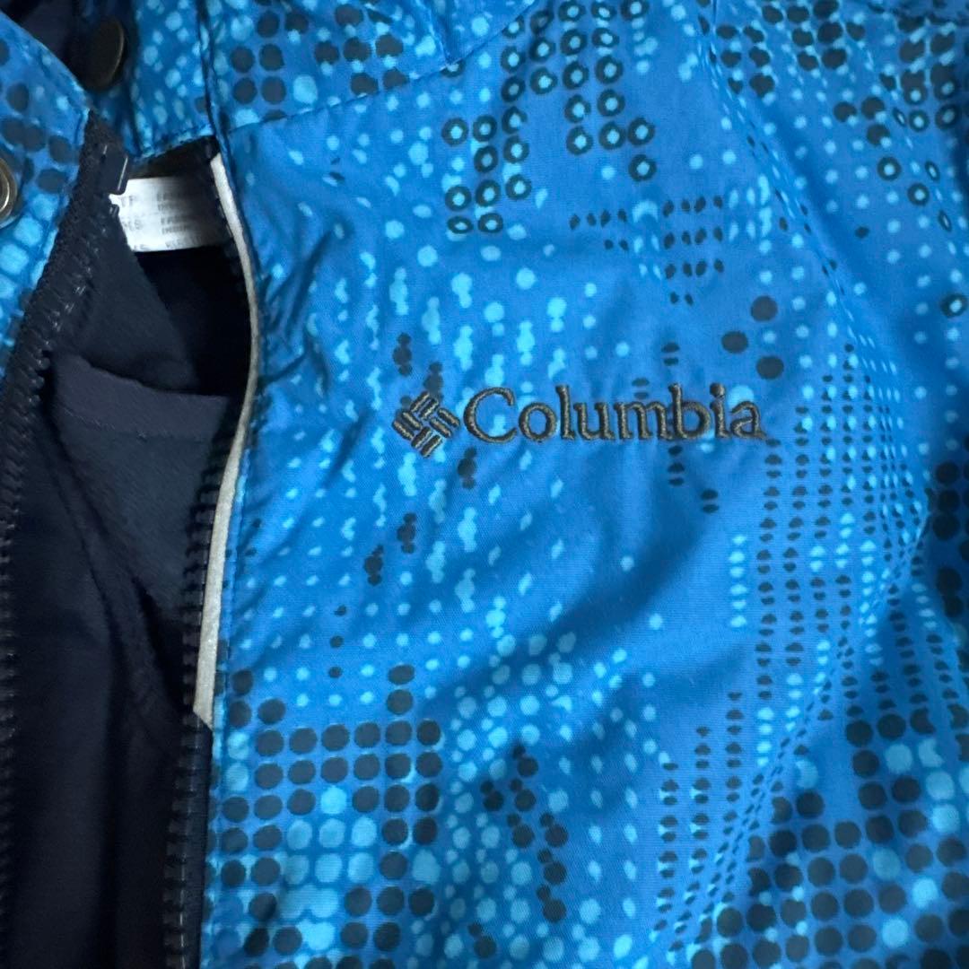 Columbia コロンビア　子ども用スノーウェア XS 青