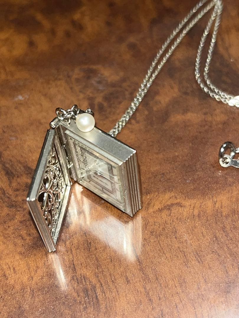 美品MIKIMOTO ミキモト ペンダントウォッチ 完売品