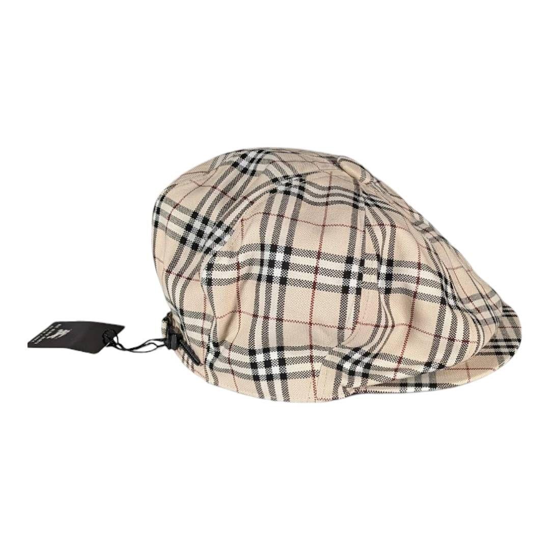 BURBERRY アジャスター 付き ベレー帽 キャスケット ノバチェック F