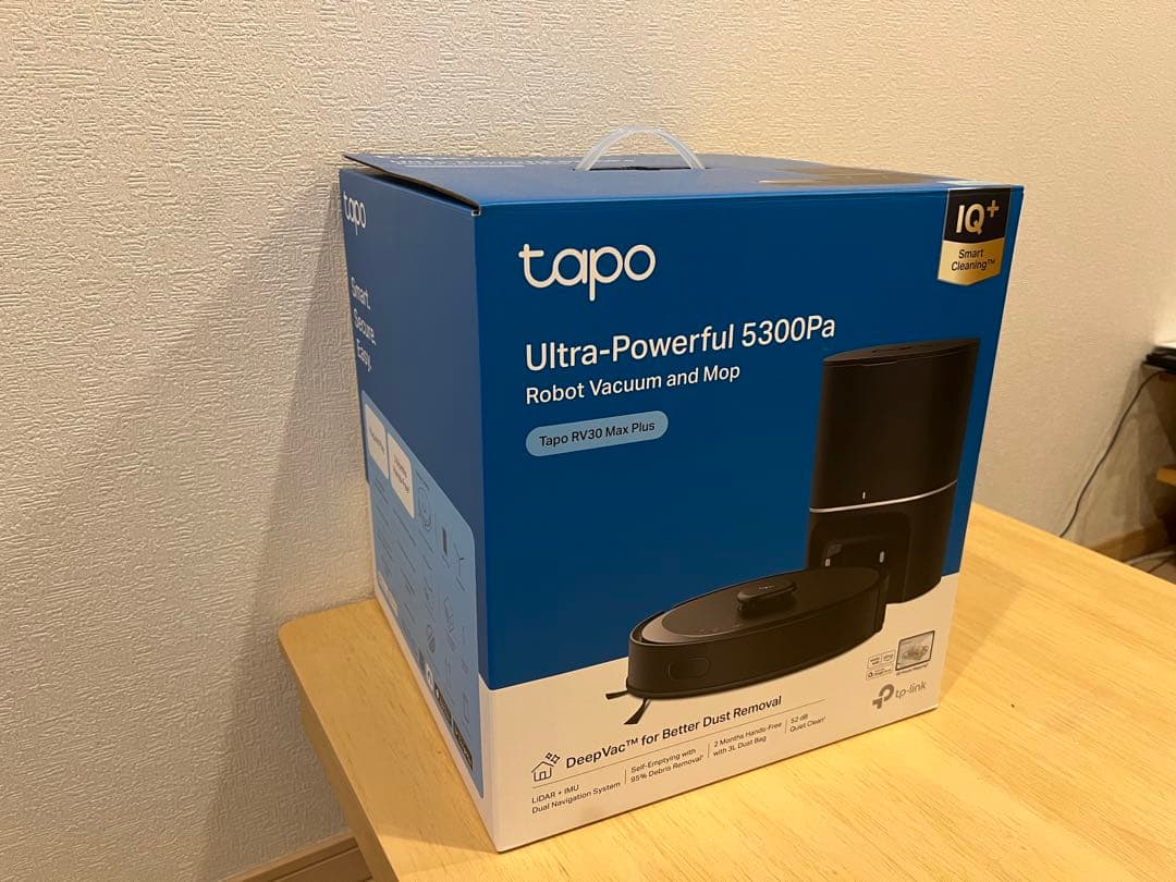 ロボット掃除機&自動ゴミ収集機TP-Link Tapo RV30 MaxPlus