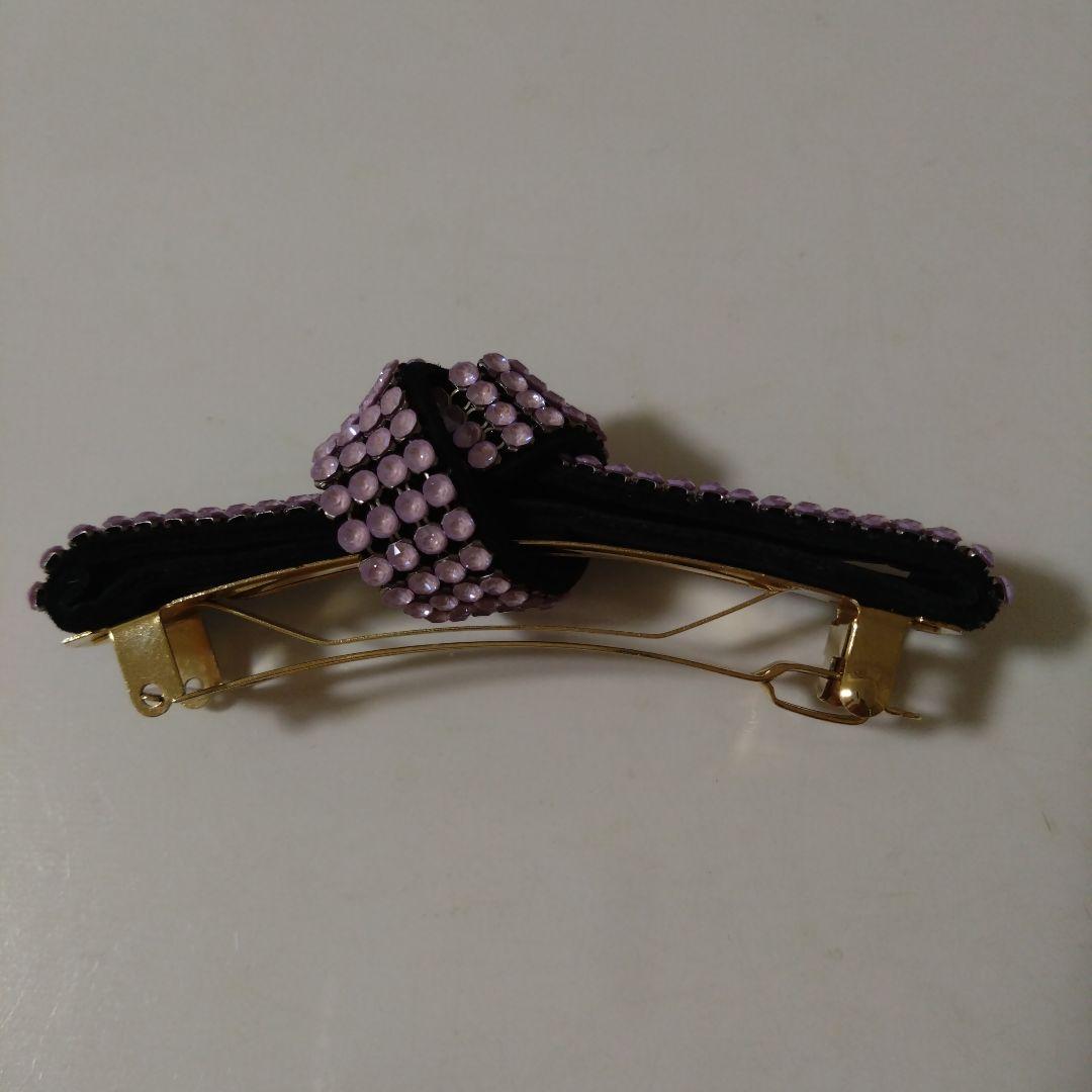 acca アマレッティ　バレッタ　ラベンダーディライト　8cm金具 限定