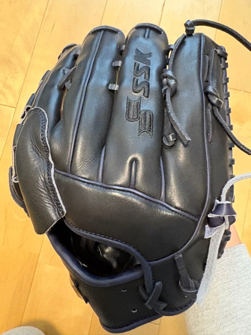 SSK プロエッジ　軟式用　オーダーグローブ　ブラック　送料込み