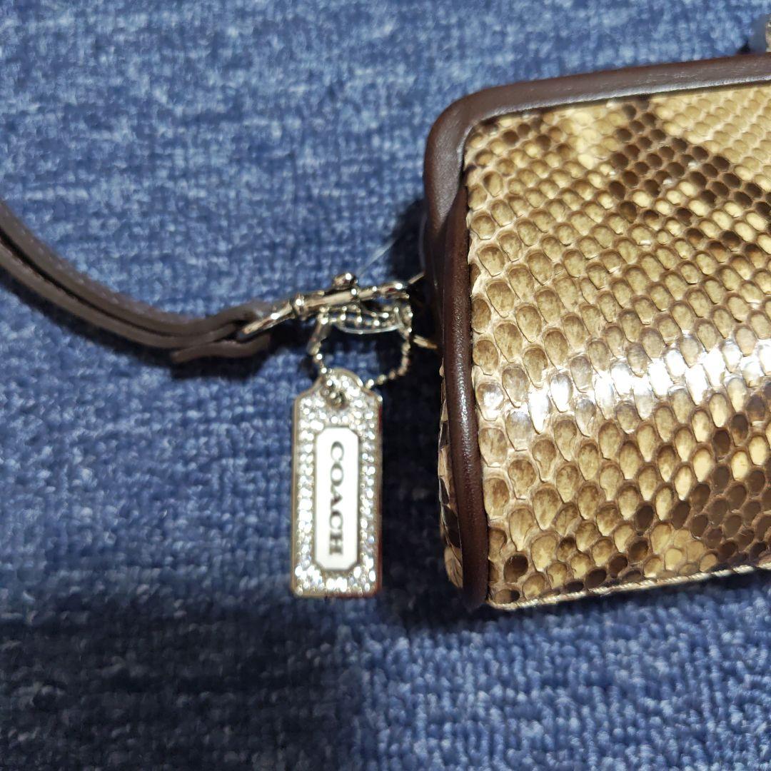 COACH コーチ クラッチバック がま口タイプ新品