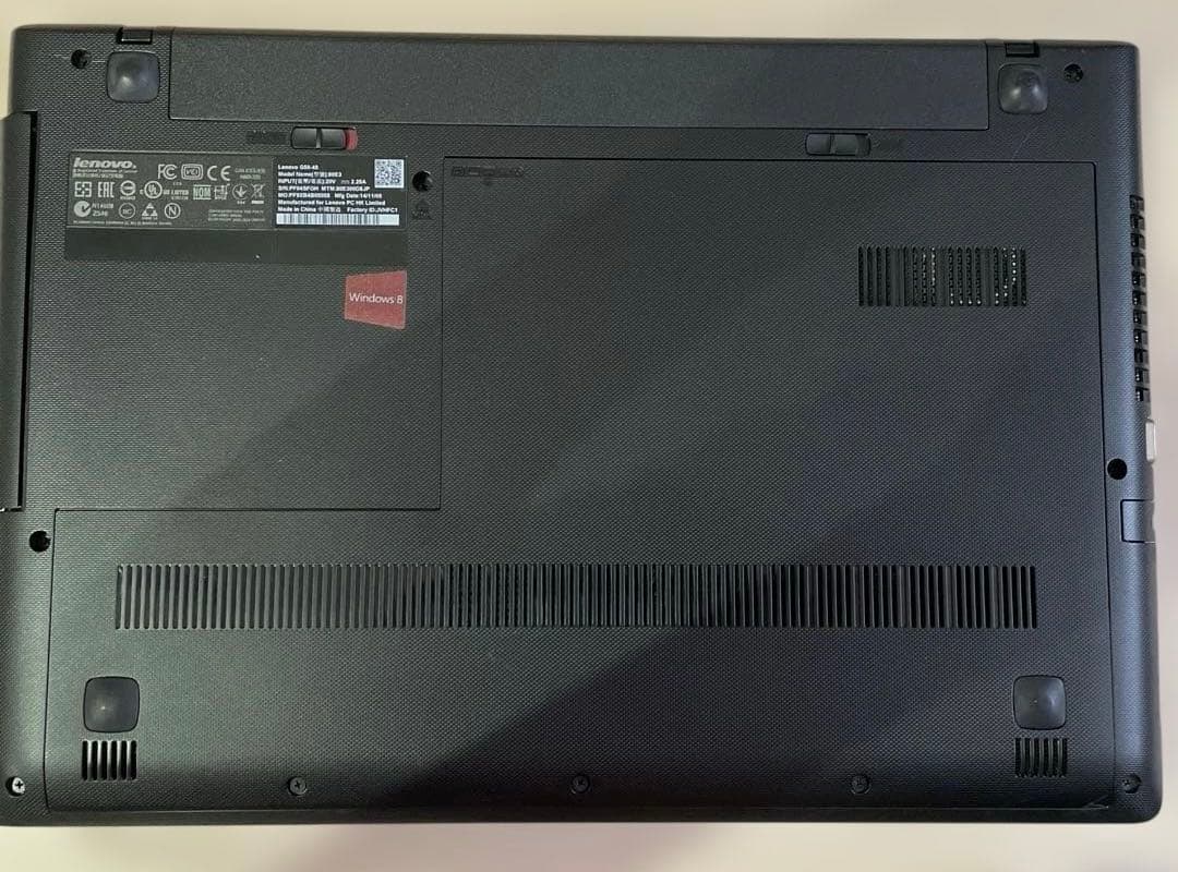 Lenovo ノートPC ブラック　【極美品】G50 80E300D8JP