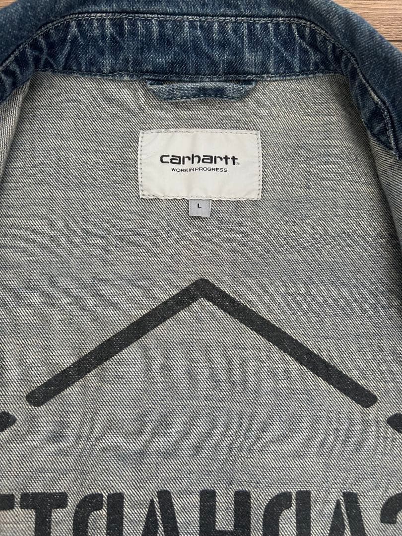 【carhartt】ミリタリーデニムコーチジャケット/L