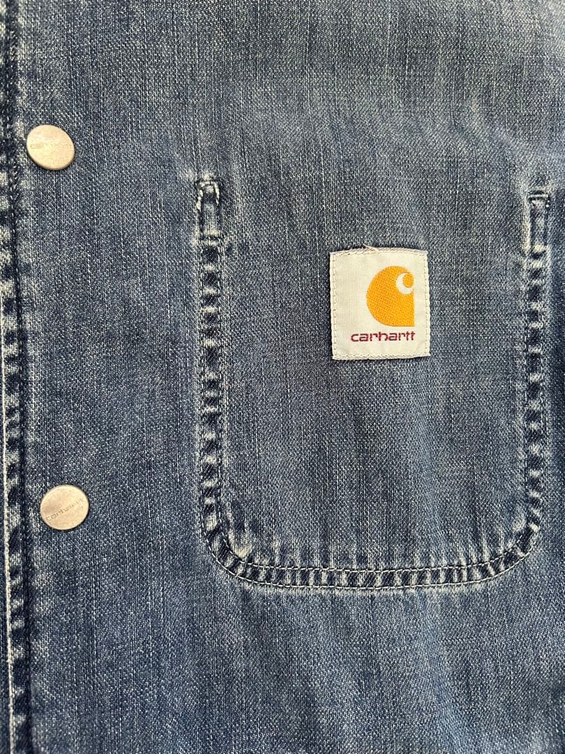 【carhartt】ミリタリーデニムコーチジャケット/L
