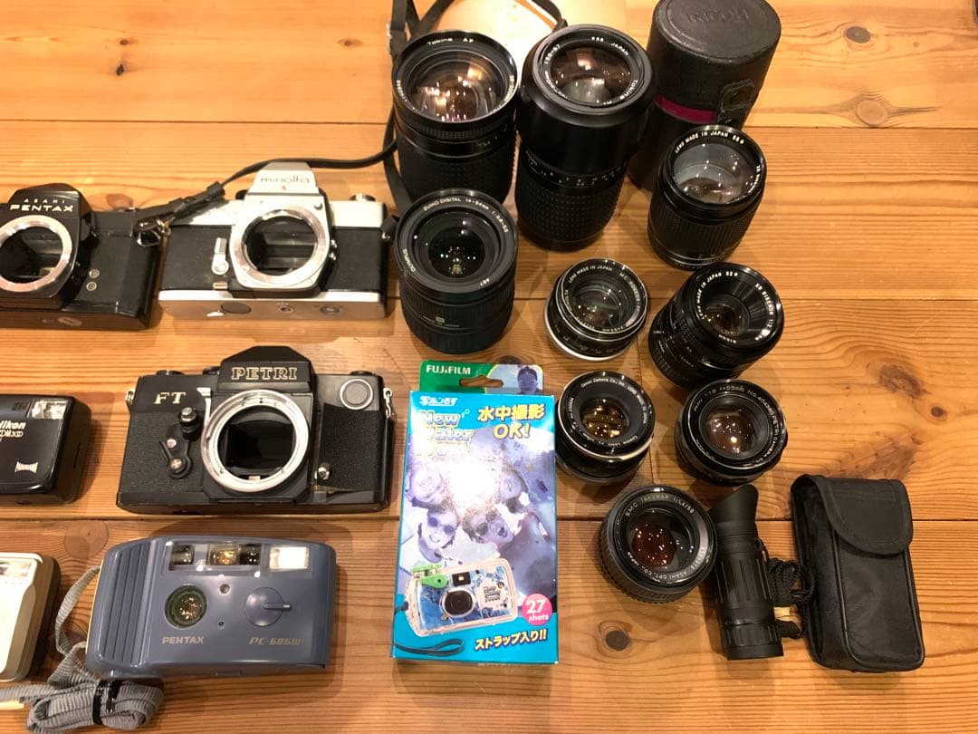 カメラ　レンズ　フィルムカメラ　まとめ売り