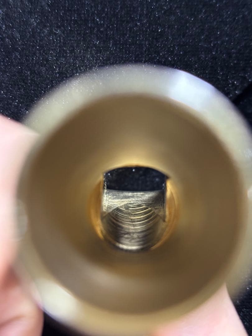 【テナーサックス用】メタルマウスピース【真鍮】