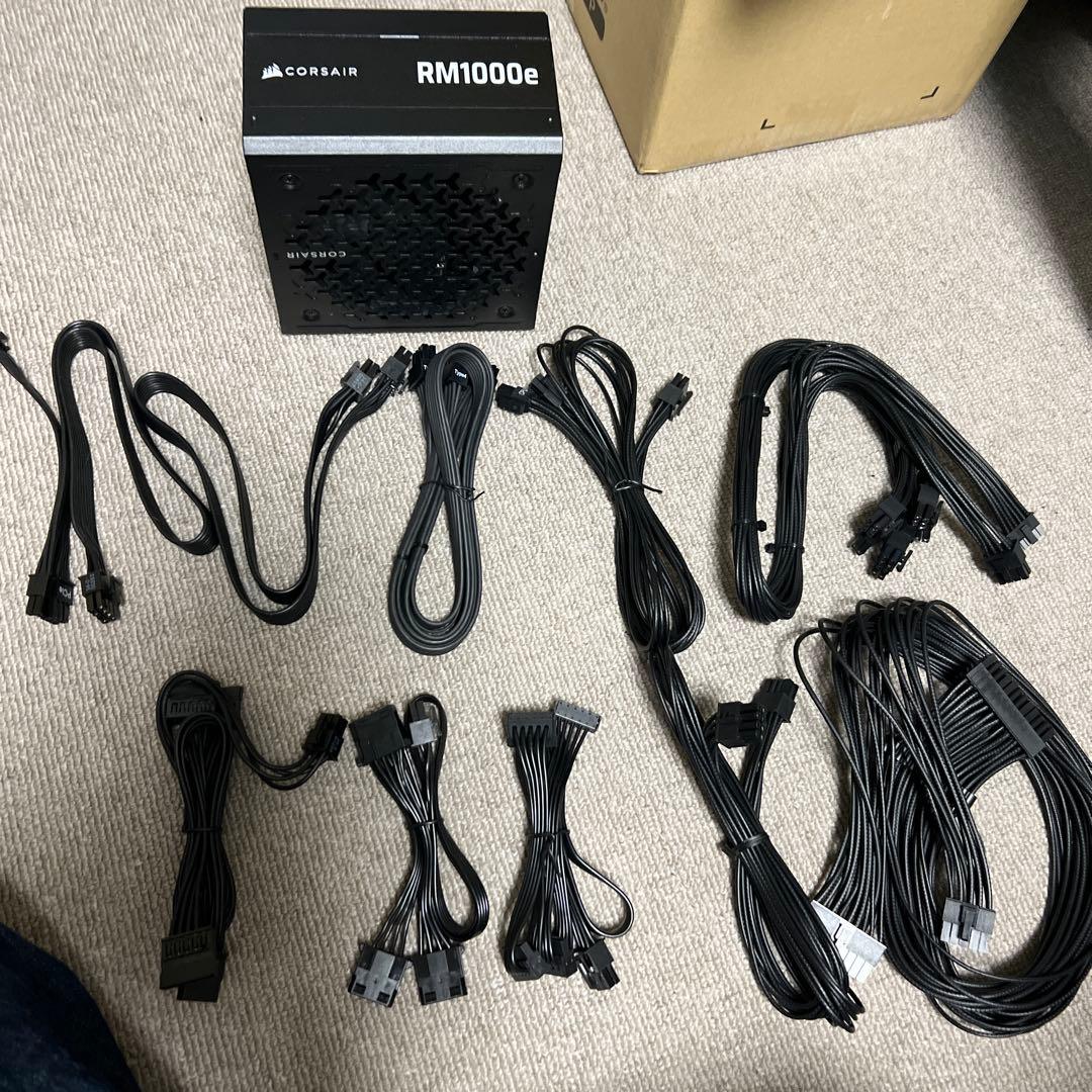 Corsair RM1000e 1000w 電源CP-9020297 25年製