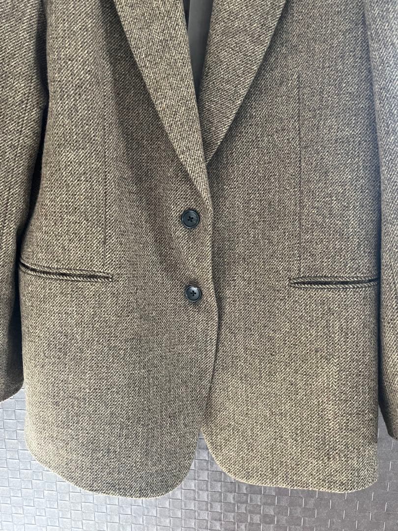 ジャケット・アウター anuke Herringbone Wool Jacket 38