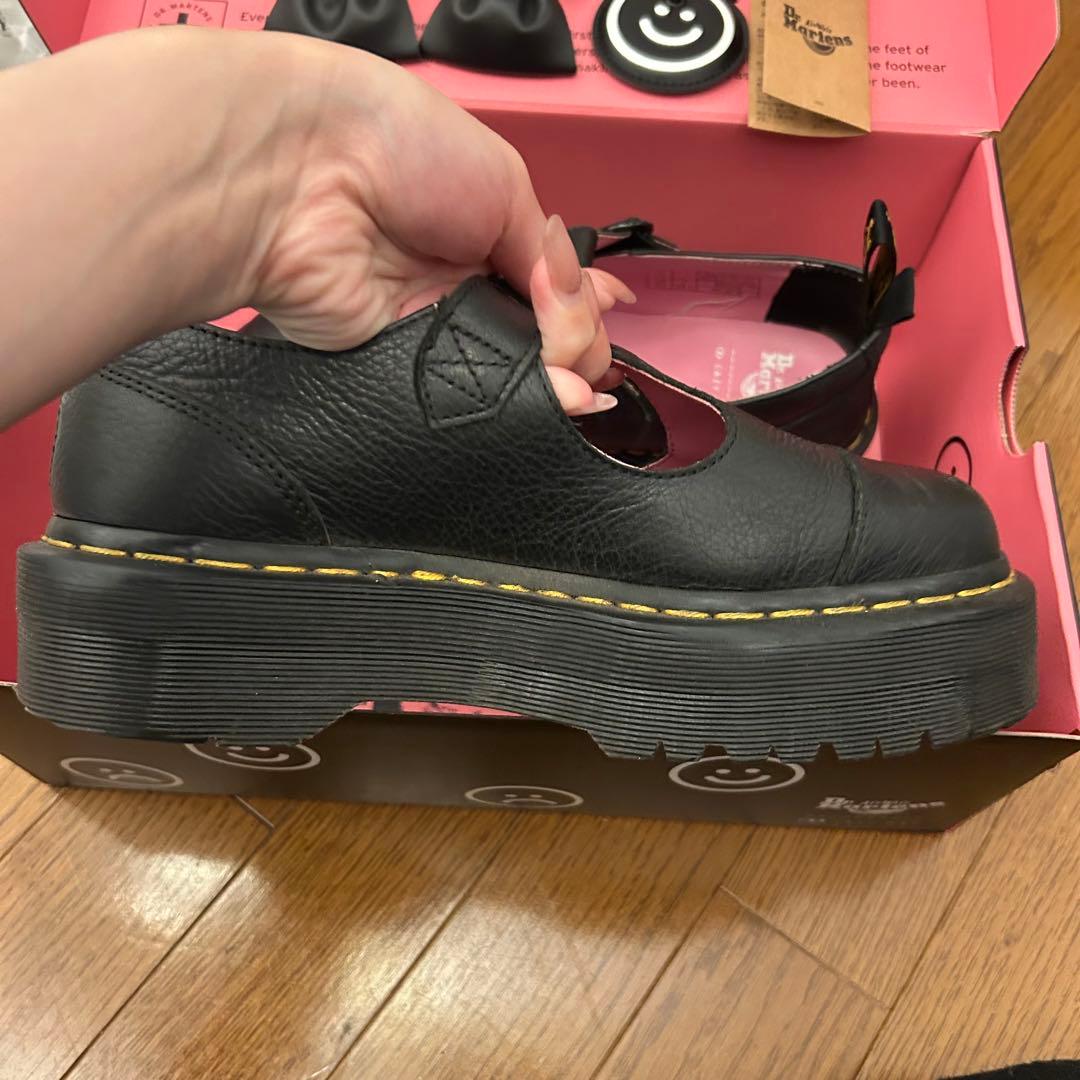 【UK5】ドクターマーチン LAZY OAF コラボ 厚底