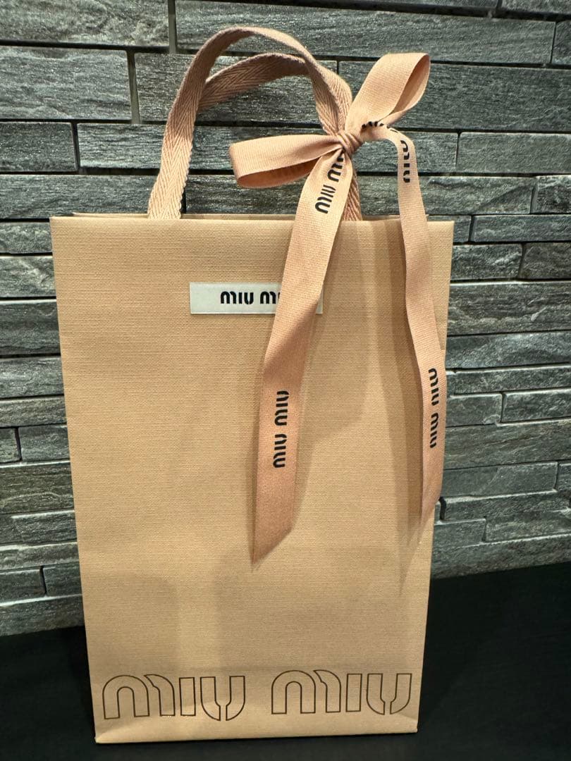 miu miu ナッパレザー ベルト 男女兼用