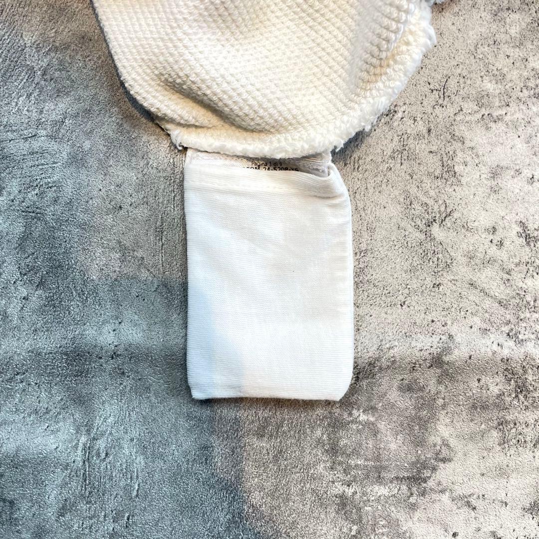 MONCLER モンクレール ロゴ ラインストーン スウェット ホワイト