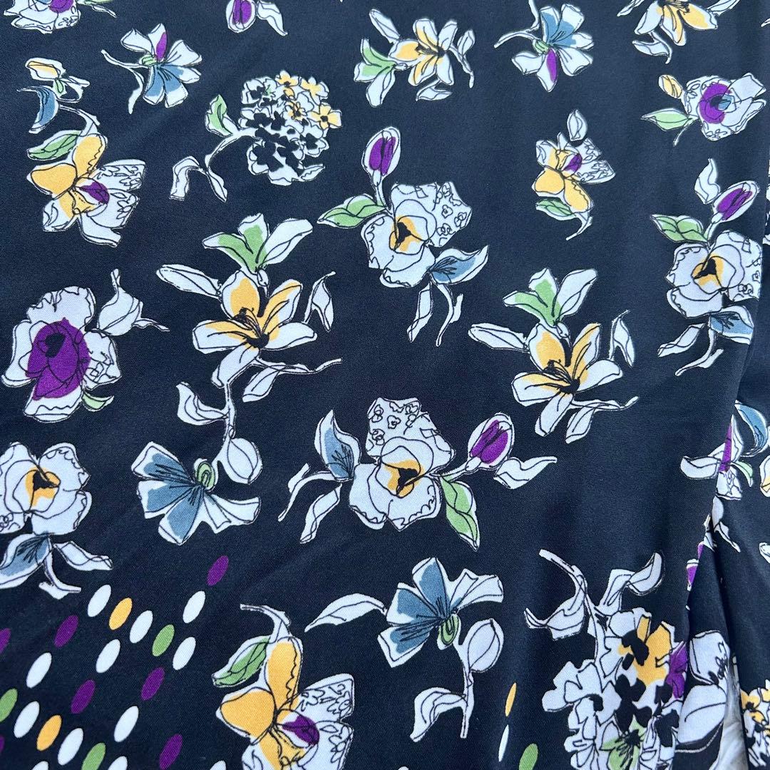 極美品 2022年♡レリアン プラスハウス チュニック 花柄 ドット 13+