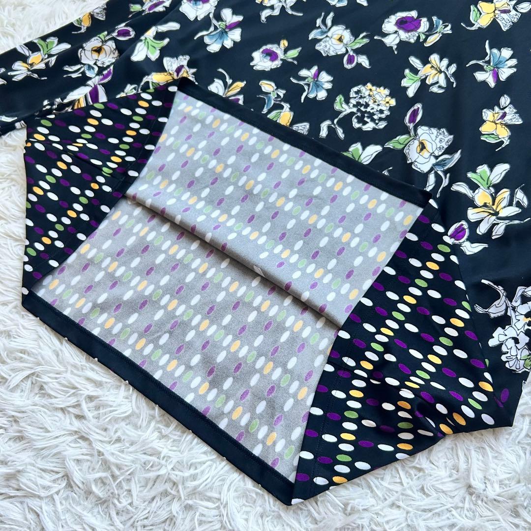 極美品 2022年♡レリアン プラスハウス チュニック 花柄 ドット 13+