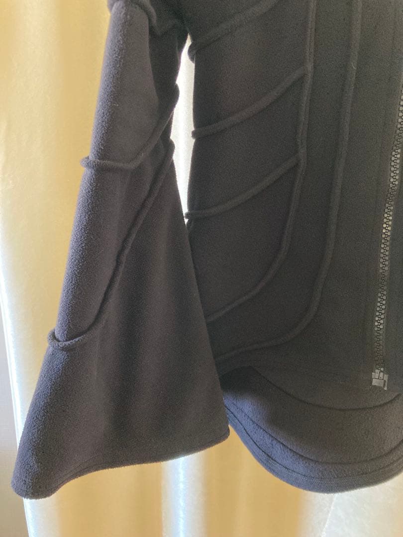 VODABOX 変形フリースパーカー サイケデリックガーデン スペーストライブ