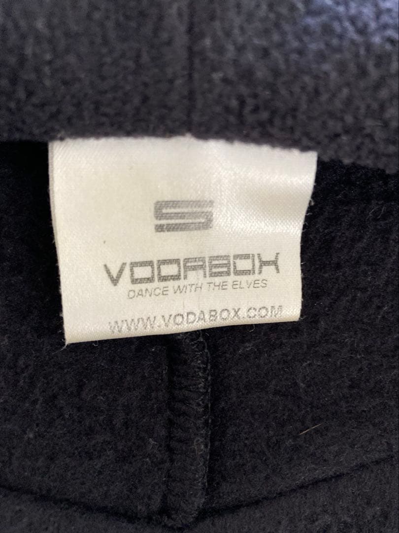 VODABOX 変形フリースパーカー サイケデリックガーデン スペーストライブ