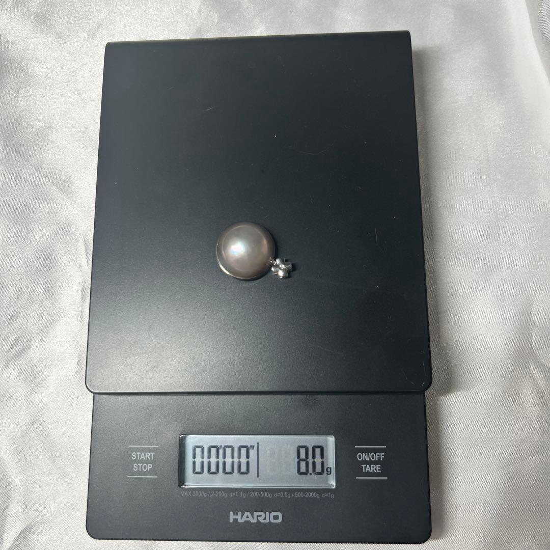 マベパール K18WG ペンダントトップ