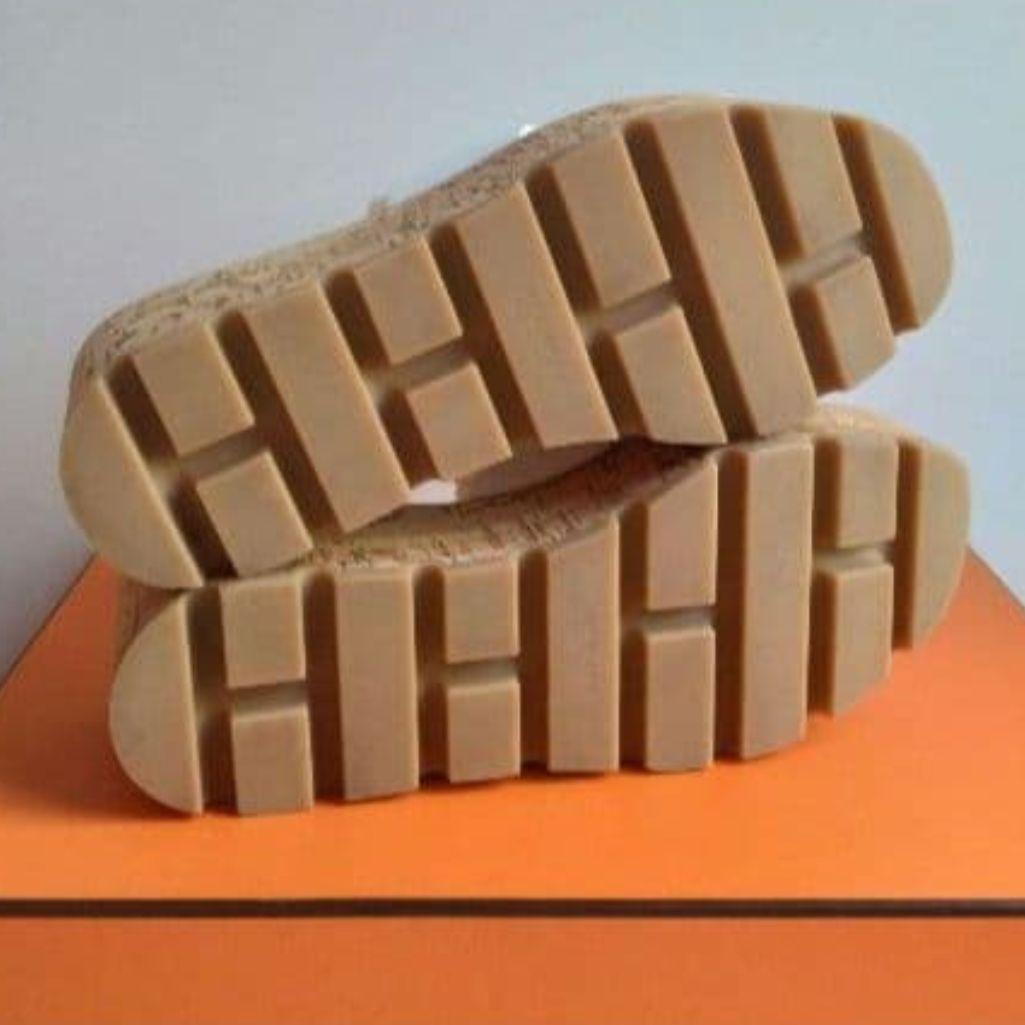 HERMES エルメス サンダル エズ ホワイト サイズ35