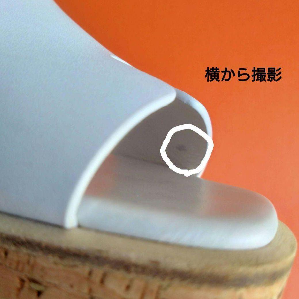 HERMES エルメス サンダル エズ ホワイト サイズ35