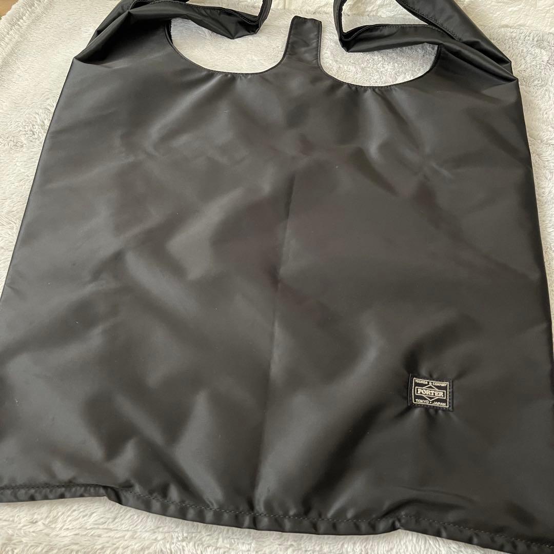 希少✨ポーター CLUBKING コラボ エコバッグ ブラック 黒 ナイロン