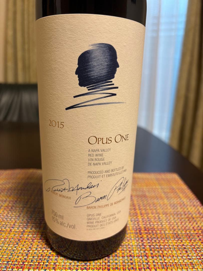 オーパスワン　2015年