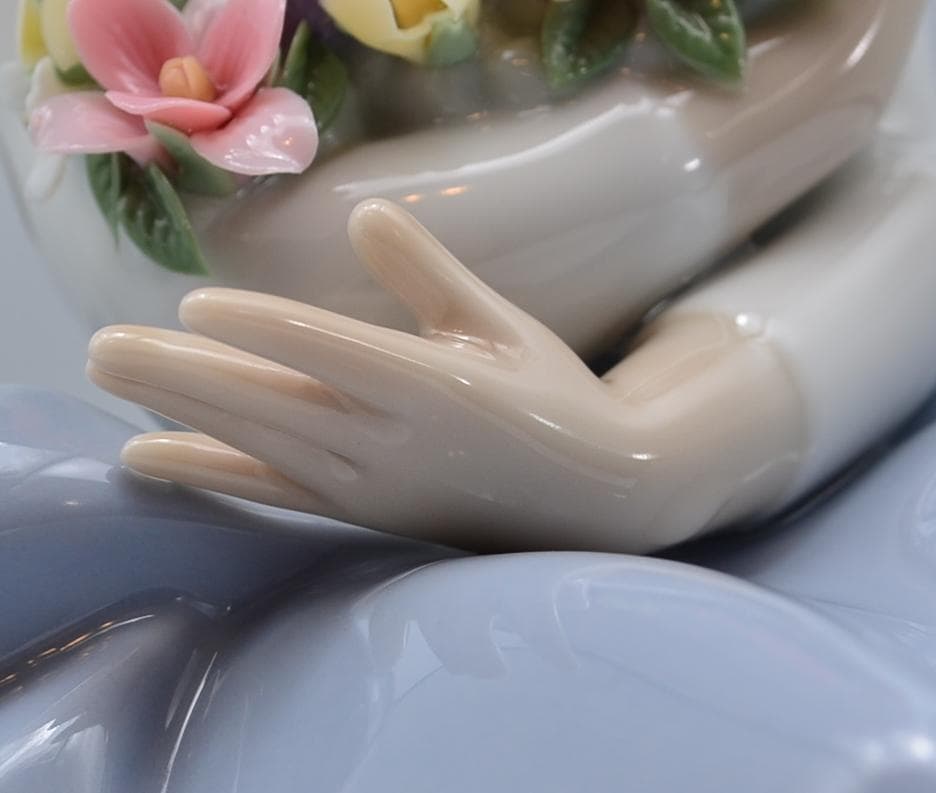 薫る花束　#5862　★リヤドロ　スペイン　光沢仕上げ　箱付き　ヴィンテージ