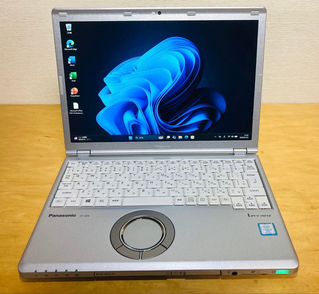 【Let's note】 CF-SZ6/office2024/バッテリー超優良