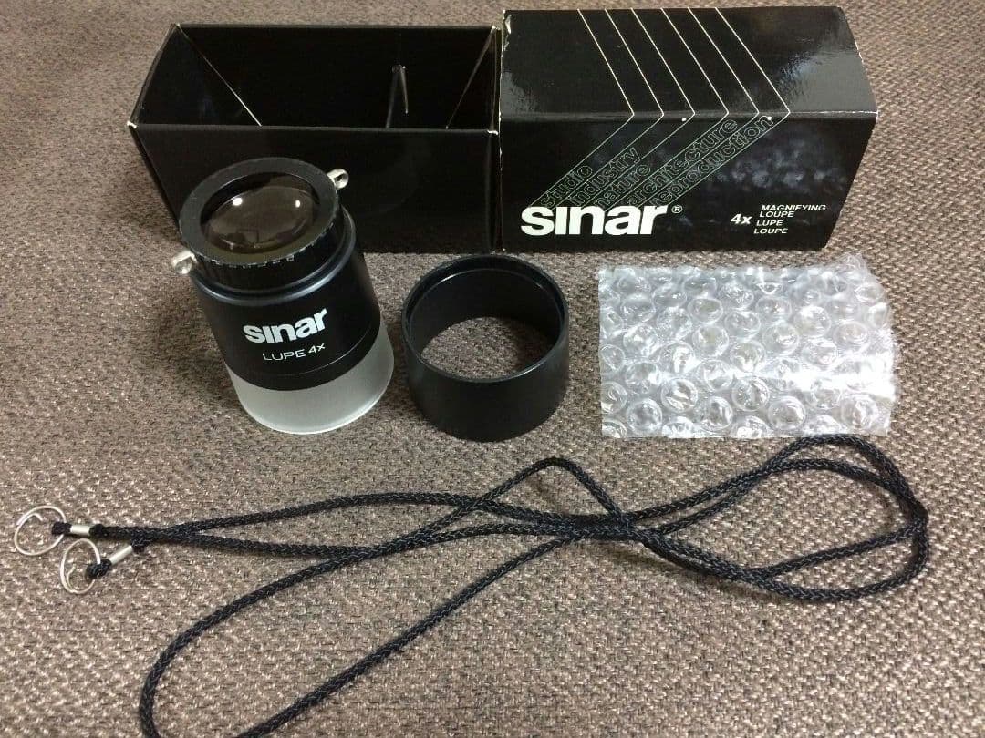 sinar ジナー ルーペ 大判カメラ