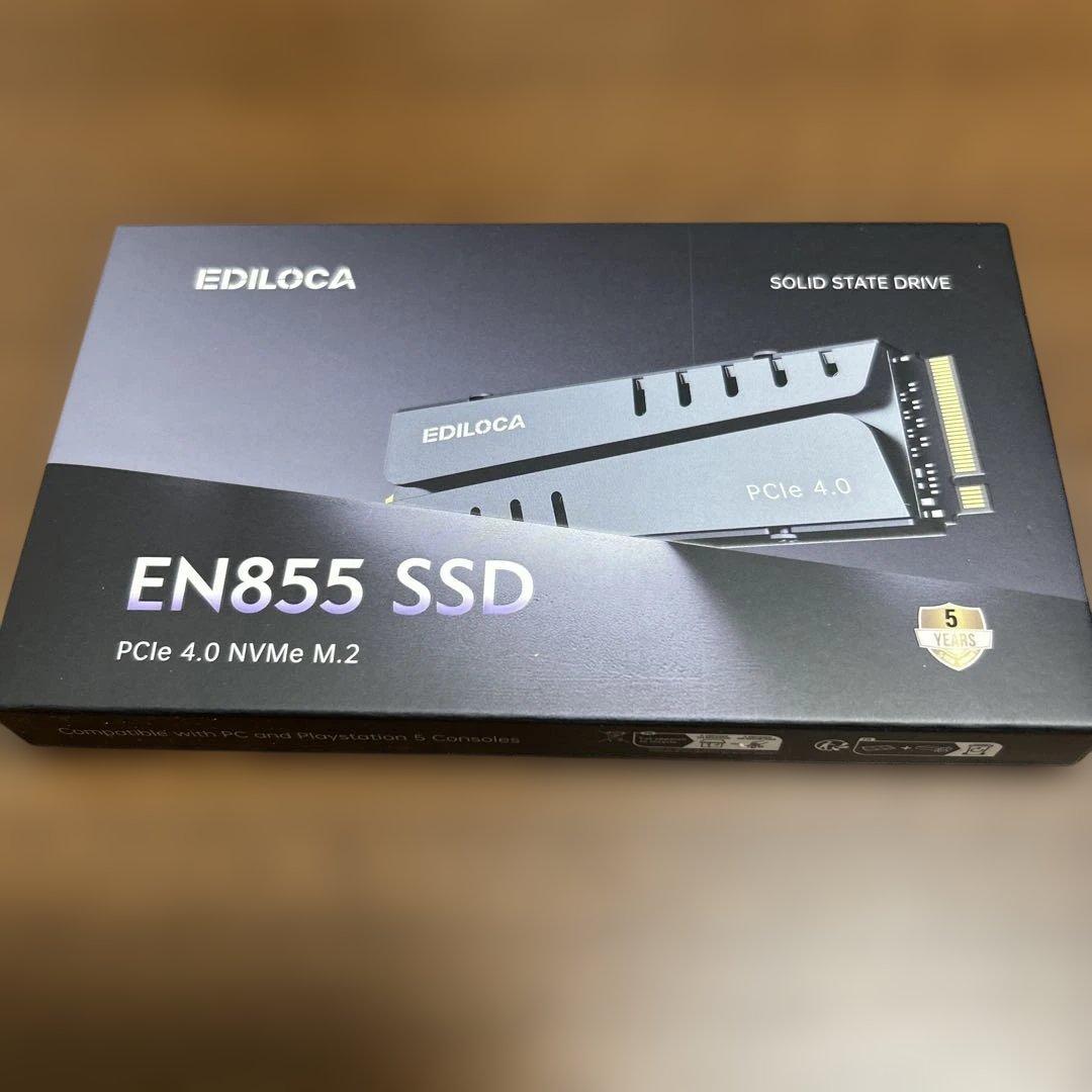 内蔵型SSD EDILOCA EN855 SSD 2TB PCIe 4.0 NVMe M.2