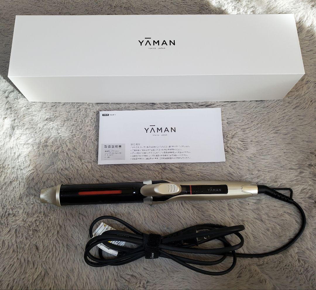 ヤーマンヘアアイロンヤーマンカールヘアアイロンヤーマンアイロンYJHB1N
