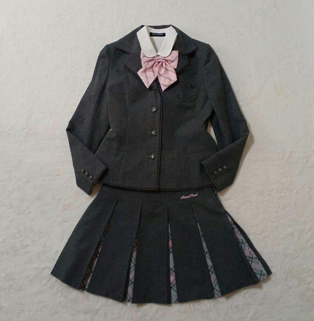 希少✨メゾピアノ　スーツ　セットアップ　卒業式　フォーマル　平成レトロ　160
