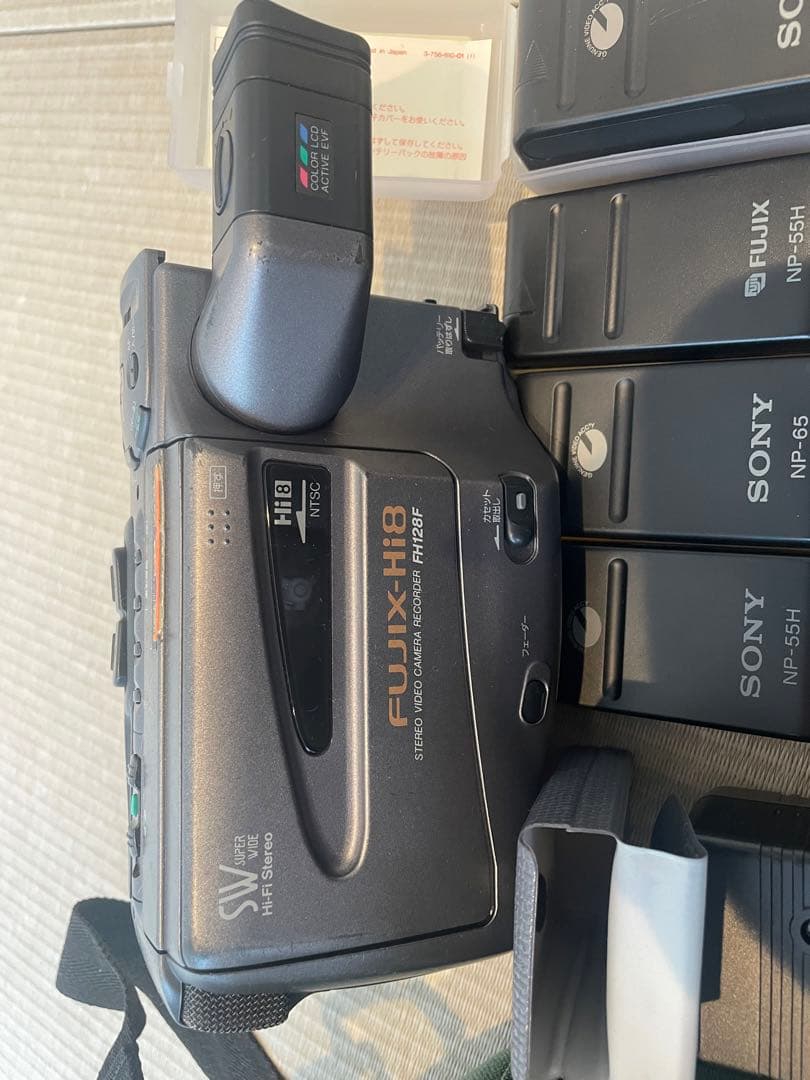 ビデオカメラ fujix hi8 fh128f