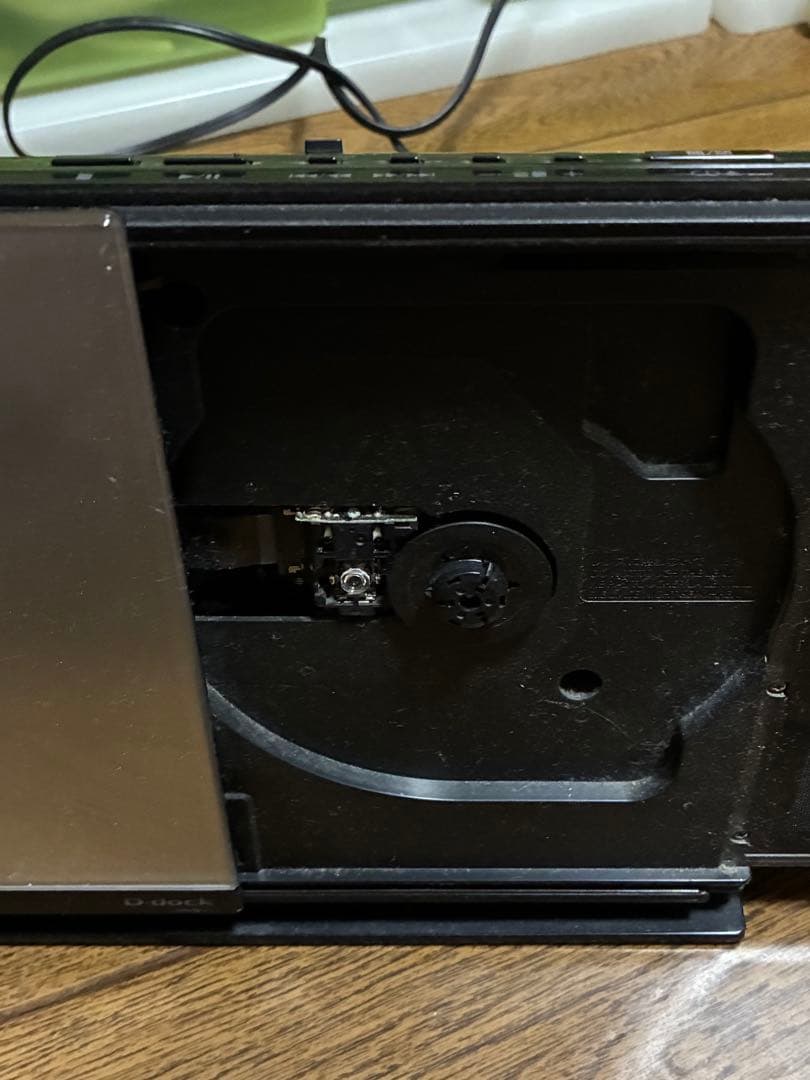 【値下げ】CDプレーヤー iPod接続機能付き