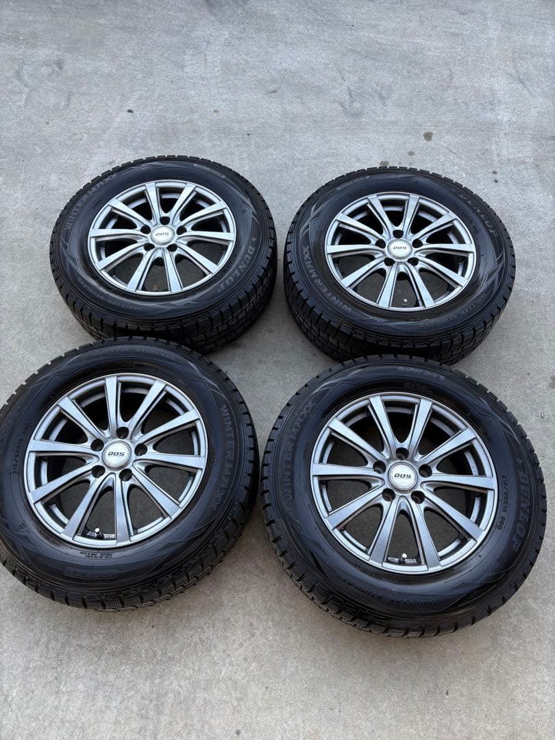 dosホイール　16インチ　スタッドレスタイヤ　アルファード