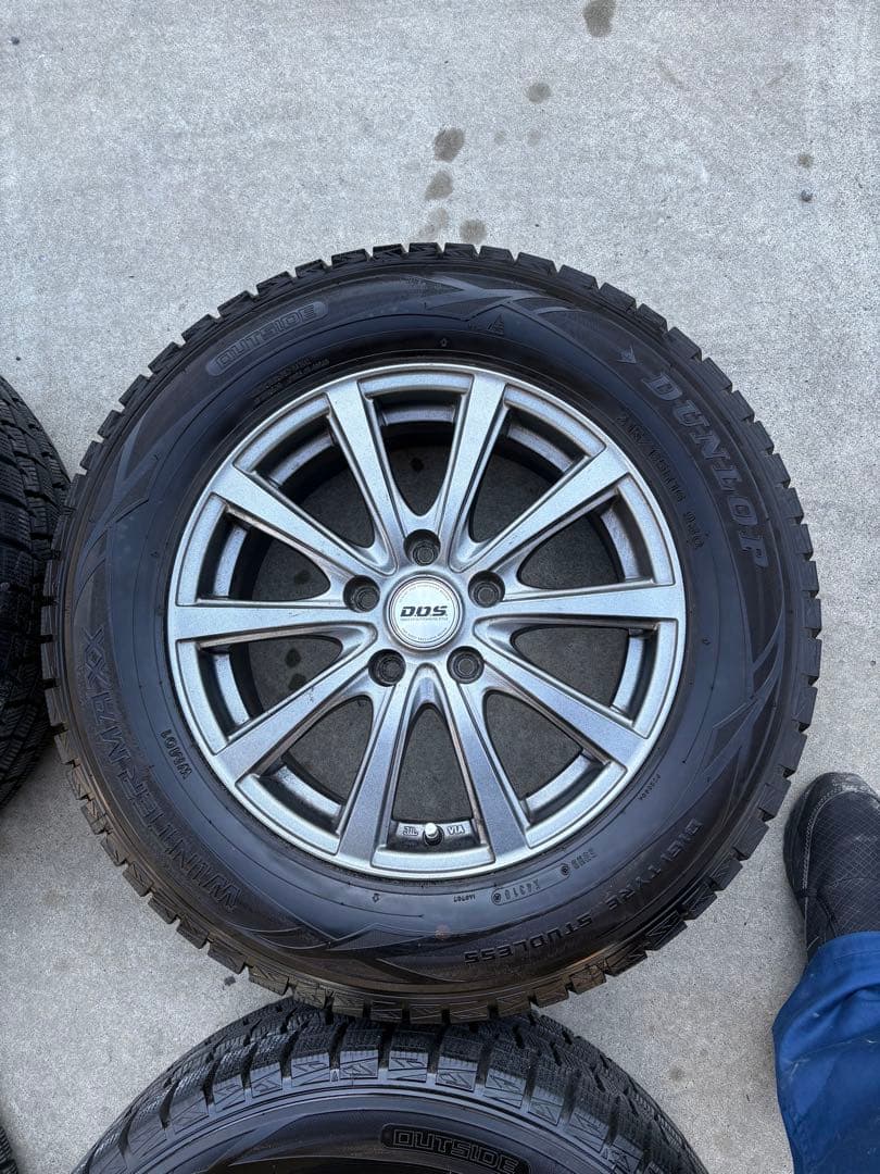 dosホイール　16インチ　スタッドレスタイヤ　アルファード