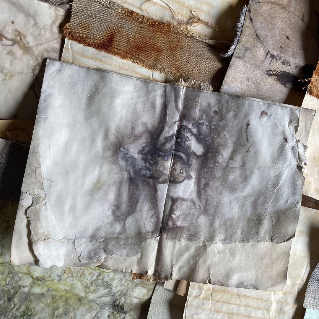 庭の本棚　 「襤褸の本12〜路地裏の本〜」 アートブック　ジャンクジャーナル