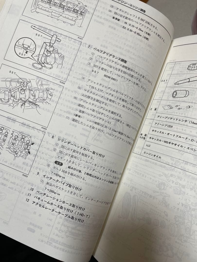 トヨタ ランクル80　修理書