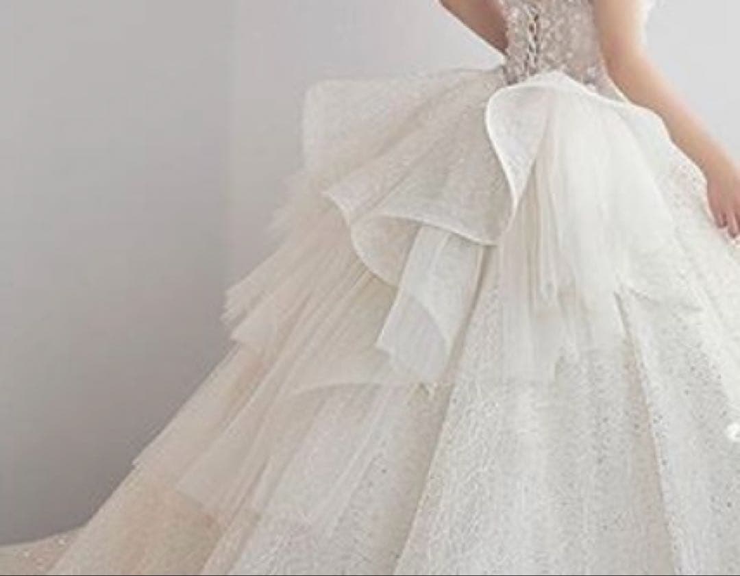 【前撮り、学生の方のコンテストにおすすめです！】 ウエディングドレス