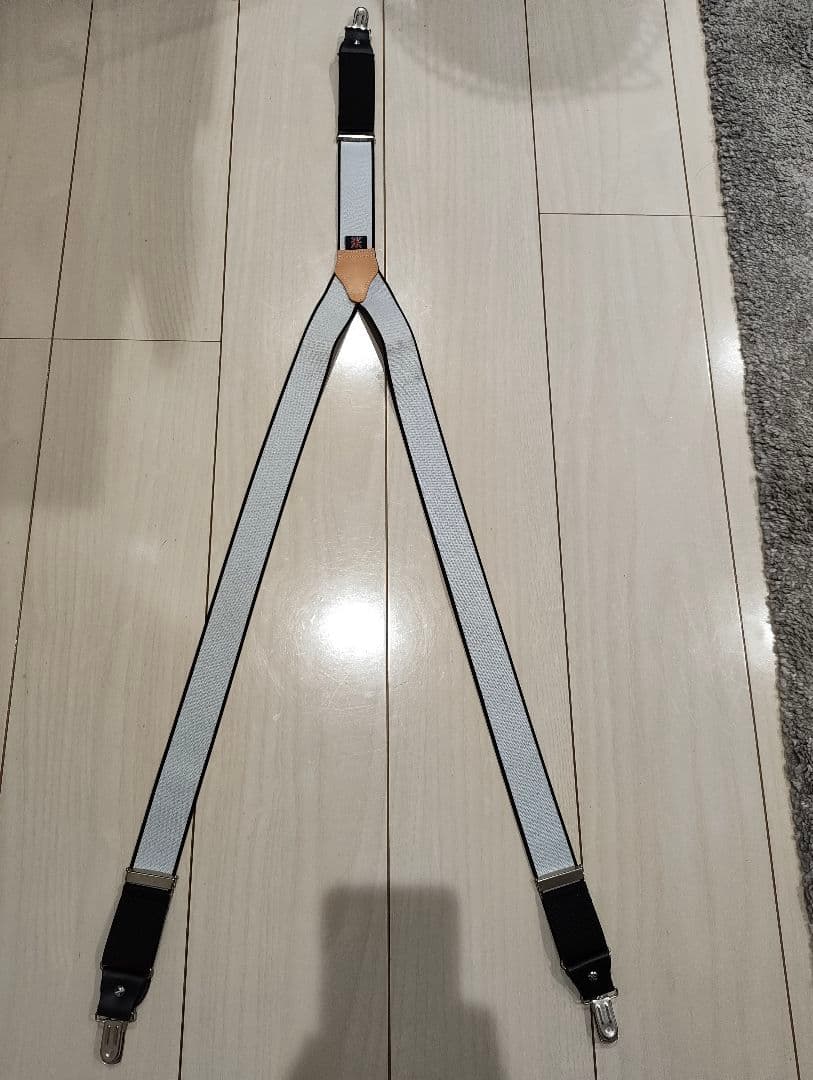  THURSTON アルバートサーストン サスペンダー 黒 Mサイズ