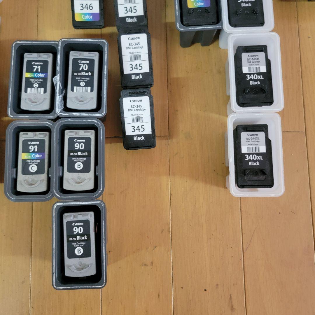 《使用済み純正》キヤノン空インクカートリッジBC系各種73本