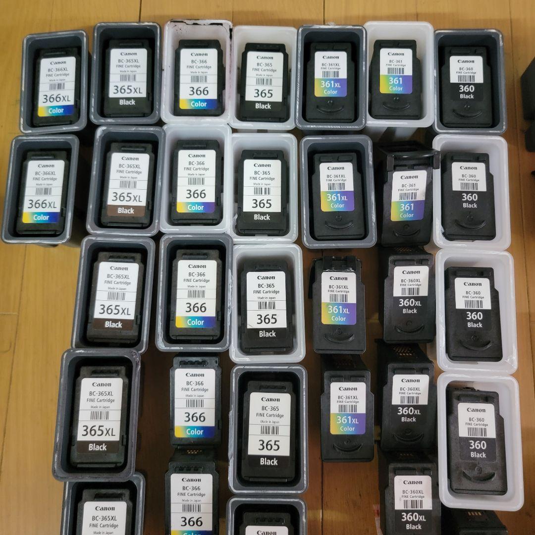 《使用済み純正》キヤノン空インクカートリッジBC系各種73本