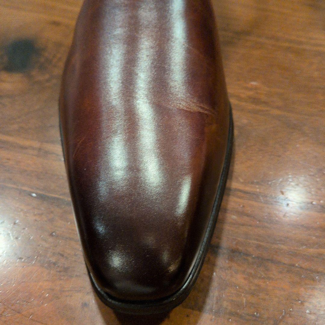 holly MAGNANNI ダークブラウン サイドゴアブーツ