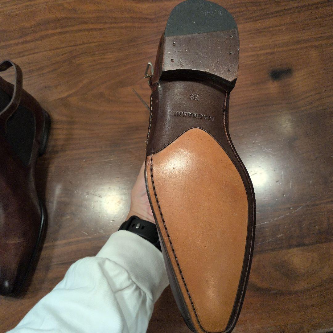 holly MAGNANNI ダークブラウン サイドゴアブーツ