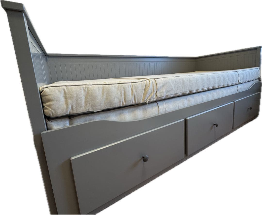 【美品】IKEA HEMNES ベッドフレーム+マットレス 送料込み