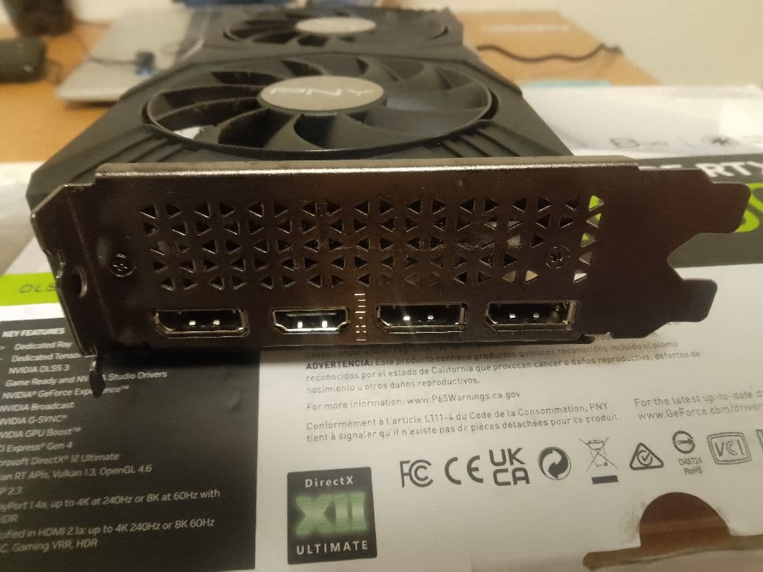 【最終値下げ】PNY GeForce RTX 4060 8GB