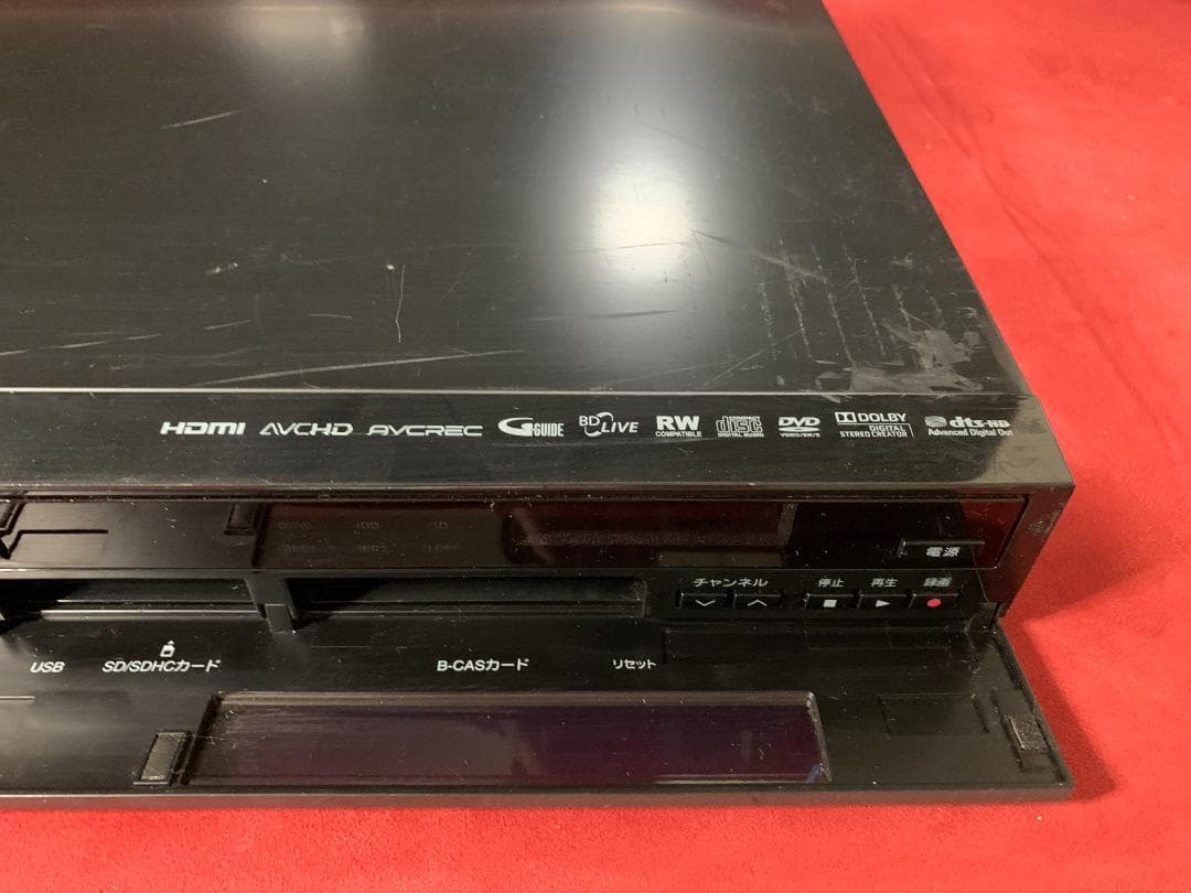 2TBに換装 東芝 VARDIAブルーレイ D-B305K 徹底清掃・整備済み