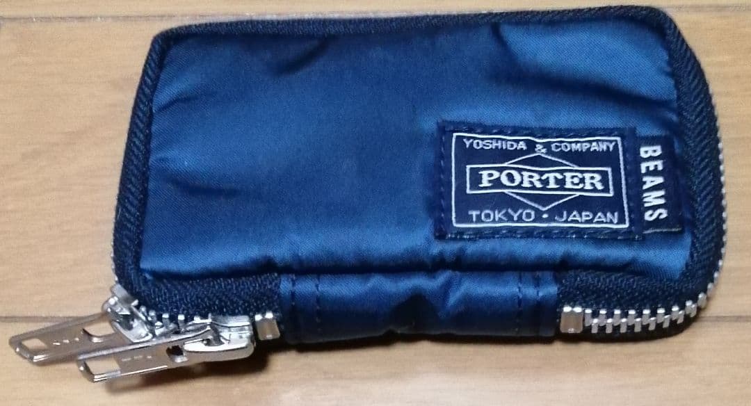 ◎【極美品】PORTER×BEAMSコラボ　キーケース ネイビー「希少」